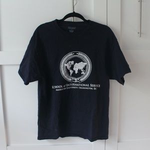 ✿ American University SIS Champion Tee Shirt ✿